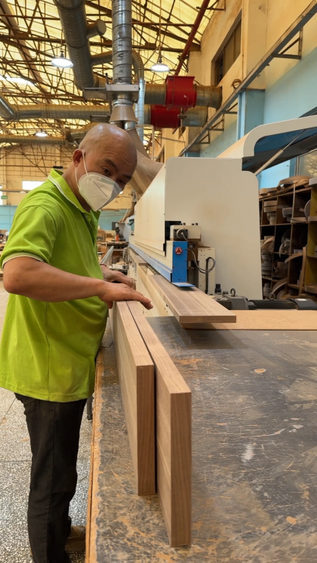 Automated Edge Banding for Furniture Panels