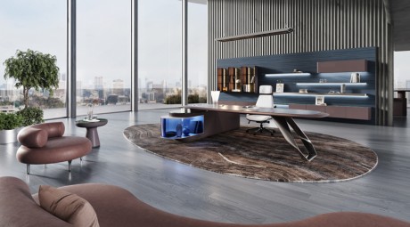 High end customized desk: How to enhance corporate image and employee efficiency