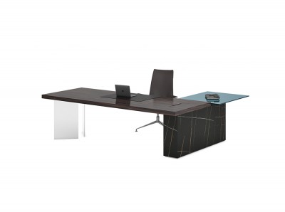 AIR Executive Table (Height-Adjustable Auxiliary Cabinet）
