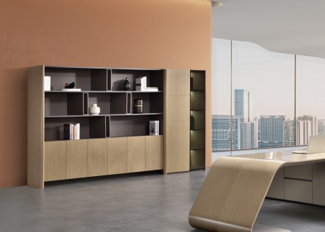 Bugatti Light Back Cabinet（Right Angle）