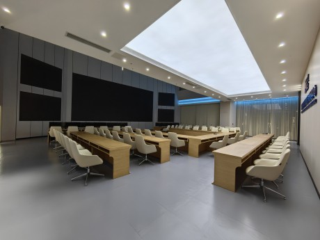 Strip Table Meeting Space Display