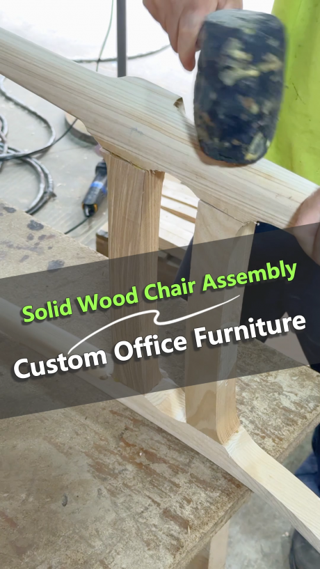 Solid Wood Chair Assembly